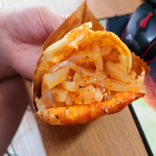 鍋盔夾涼粉 鍋盔夾涼粉